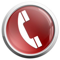 button hotline phone telefon