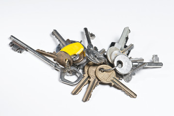 un trousseau de clés