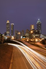 Obraz na płótnie Canvas Atlanta Skyline