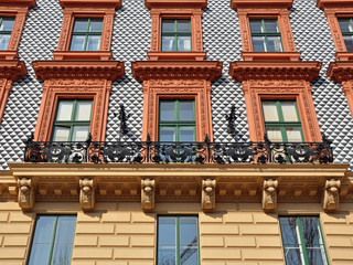 Obraz premium alter balkon