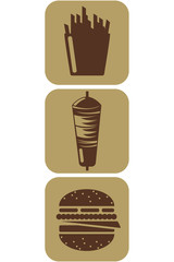 ic&ocirc;nes nourriture