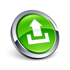 icône bouton internet envoi upload