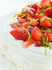 Strawberry Pavlova