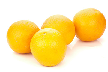 four oranges