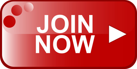 JOIN NOW red Button Web sign isolated - register open account