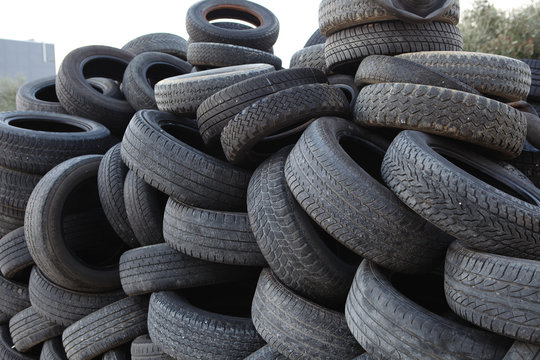 pila di gomme