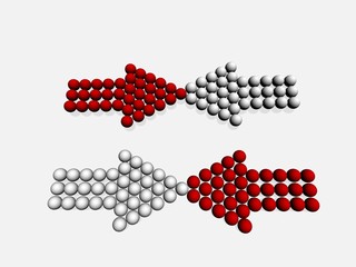 conceptual image of teamwork