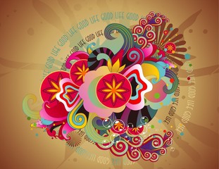 retro vector illustration