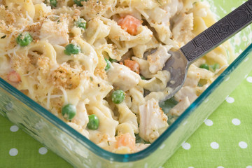 Baked Chicken Noodle Casserole