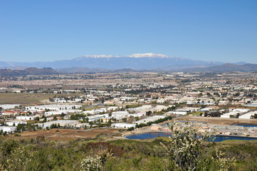 Fototapeta premium Looking over Murrieta
