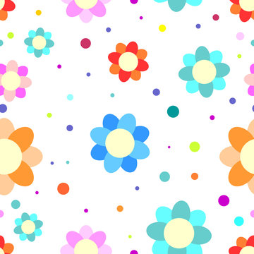Colorful flower background