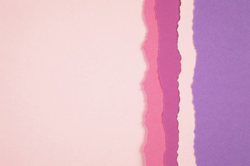 Torn paper strip borders.