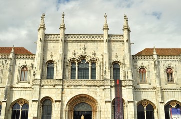 Fototapeta na wymiar Klasztor Hieronimitów Klasztor - Lizbona, Portugalia (Lizbona)