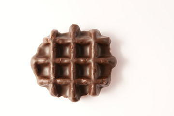 ワッフル　チョコレート　チョコレートワッフル
