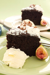 Sliced Mud Cake