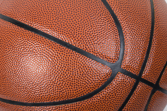 Basketball Full Frame Close Up