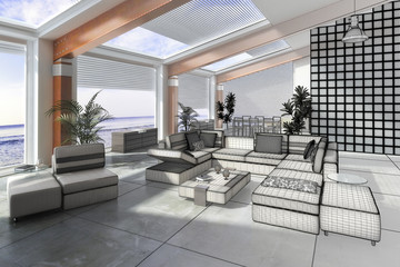 Strandhaus Loft (3d)