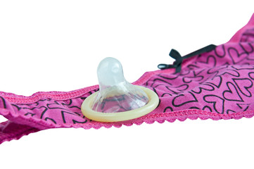 Women's panties and the condom