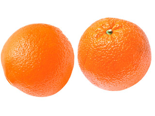 orange isolated on white background