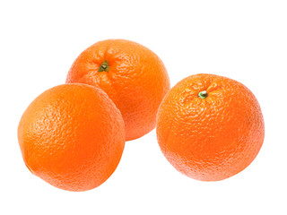 orange isolated on white background