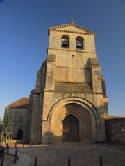 Fototapeta na wymiar Village de Solignac ; Haute-Vienne ; Limousin
