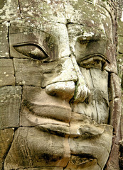 Face of Bayon temple, Angkor Wat