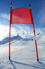 Fototapeten Skier-Reisentorlauf © Fotograf Daniel Mock