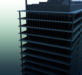 abstract modern architecture