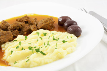 Delicious meal - goulash