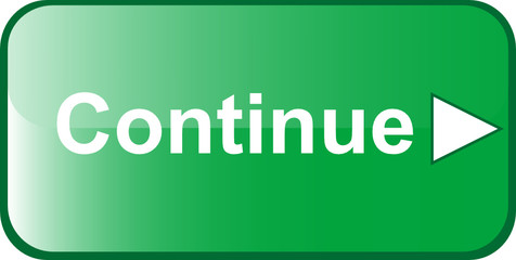 CONTINUE web internet Button isolated on white