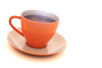 Morning cup of coffee