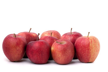 Group of Red Apples