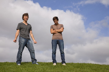 Teenager in the park