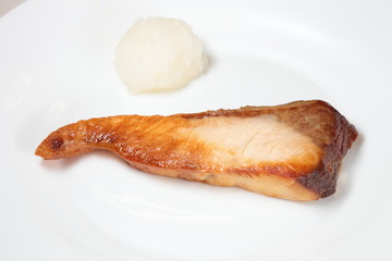 ぶりの照り焼き
