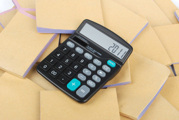 Documents and calculator