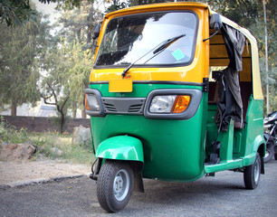 Fototapeta premium auto rickshaw