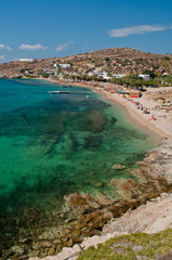 Paradise beach of Mykonos