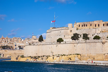 View of St. Angelo Fort