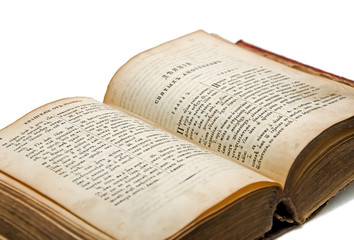 Fototapeta premium Ancient book, gospel.