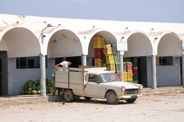 Fruit wharehouse in Tunisia