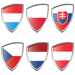Central 1 Europe Shield flag