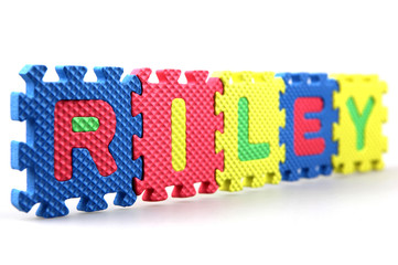 The most popular names - Riley