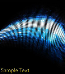 Fototapeta premium Vector geometric tech background.