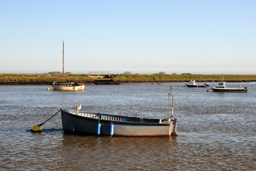 Boats at Orford Ness