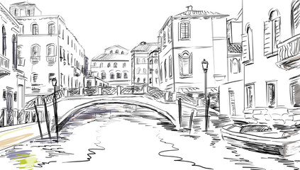 Venice illustration