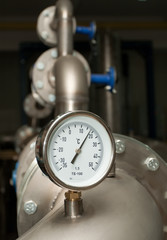 Industrial water temperature meter