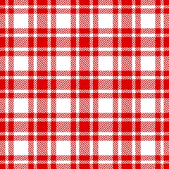 Seamless Pattern Check Red © Jan Engel