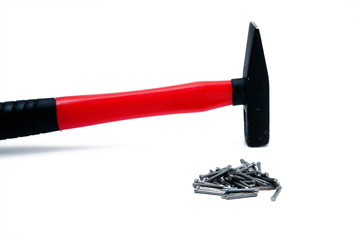 Hammer and nails