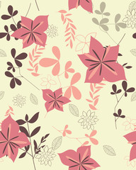 floral seamless pattern