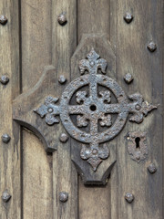 medieval door detail